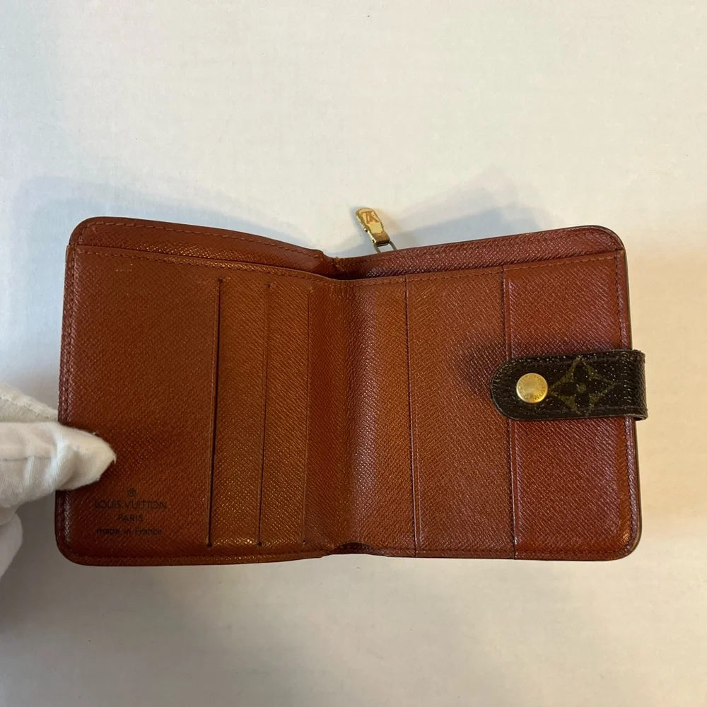 Authentic Vintage‎ Louis Vuitton Monogram Zippy Compact Wallet - Picture 7 of 14